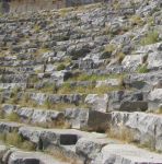 Akmeninės amfiteatro sėdimos vietos Myra